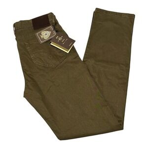 NWT‎ Jack of Spades Jeans 31x34 Tan Straight Leg 5-Pocket Casual Pants Men's